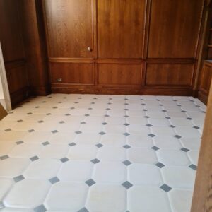 Tiling work